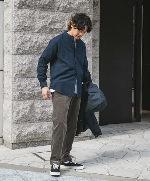 URBAN RESEARCH DOORS / アーバンリサーチ ドアーズ シャツ・ブラウス | 両面起毛ネルバンドカラーシャツ | 詳細28