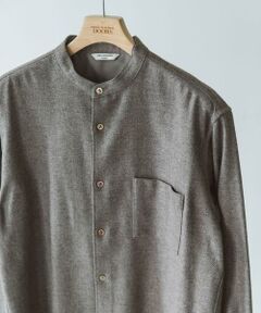 URBAN RESEARCH DOORS / アーバンリサーチ ドアーズ シャツ・ブラウス | フラノバンドカラーシャツ