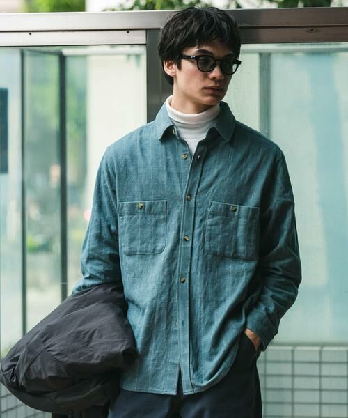 URBAN RESEARCH DOORS / アーバンリサーチ ドアーズ シャツ・ブラウス | OUTDOOR EXCHANGE起毛ネルシャツ | 詳細2