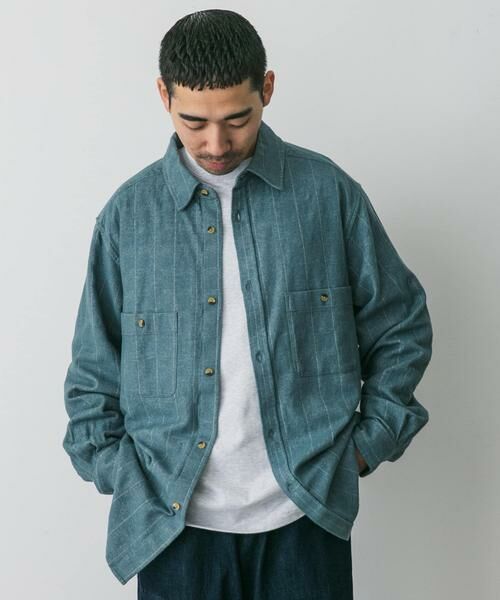 URBAN RESEARCH DOORS / アーバンリサーチ ドアーズ シャツ・ブラウス | OUTDOOR EXCHANGE起毛ネルシャツ | 詳細5