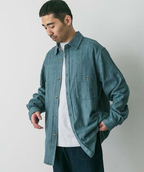 URBAN RESEARCH DOORS / アーバンリサーチ ドアーズ シャツ・ブラウス | OUTDOOR EXCHANGE起毛ネルシャツ | 詳細7