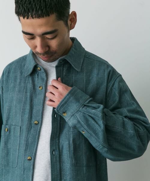 URBAN RESEARCH DOORS / アーバンリサーチ ドアーズ シャツ・ブラウス | OUTDOOR EXCHANGE起毛ネルシャツ | 詳細8