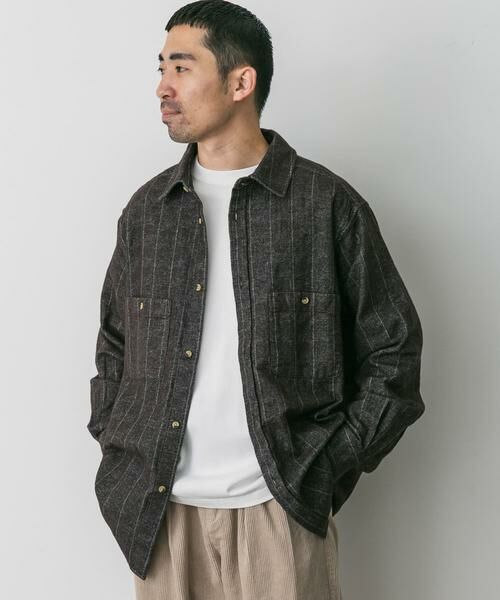 URBAN RESEARCH DOORS / アーバンリサーチ ドアーズ シャツ・ブラウス | OUTDOOR EXCHANGE起毛ネルシャツ | 詳細14