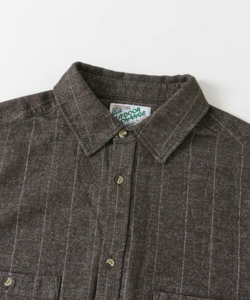 URBAN RESEARCH DOORS / アーバンリサーチ ドアーズ シャツ・ブラウス | OUTDOOR EXCHANGE起毛ネルシャツ | 詳細25