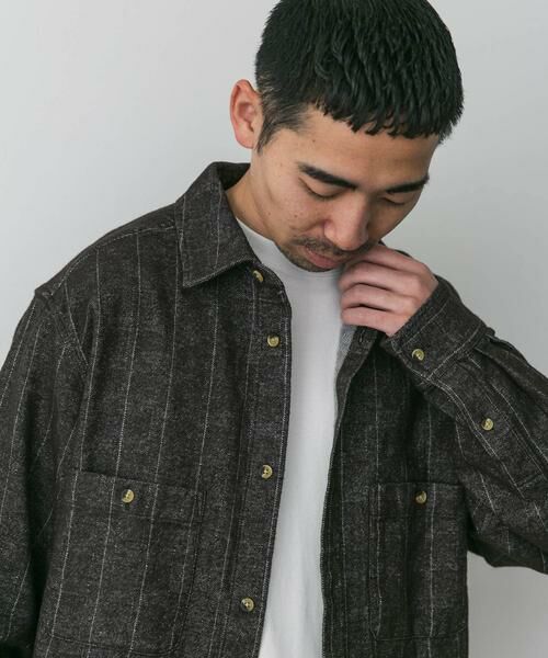 URBAN RESEARCH DOORS / アーバンリサーチ ドアーズ シャツ・ブラウス | OUTDOOR EXCHANGE起毛ネルシャツ | 詳細17