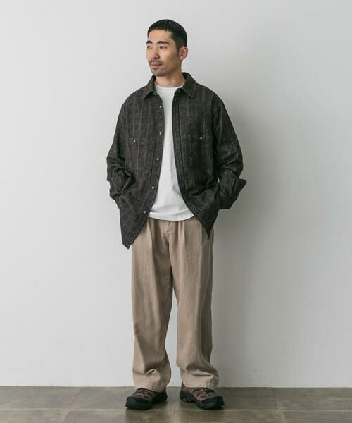 URBAN RESEARCH DOORS / アーバンリサーチ ドアーズ シャツ・ブラウス | OUTDOOR EXCHANGE起毛ネルシャツ | 詳細18