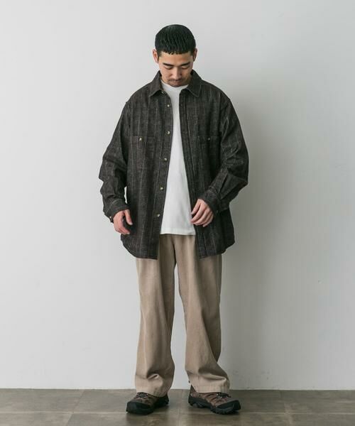 URBAN RESEARCH DOORS / アーバンリサーチ ドアーズ シャツ・ブラウス | OUTDOOR EXCHANGE起毛ネルシャツ | 詳細19
