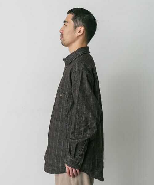 URBAN RESEARCH DOORS / アーバンリサーチ ドアーズ シャツ・ブラウス | OUTDOOR EXCHANGE起毛ネルシャツ | 詳細22