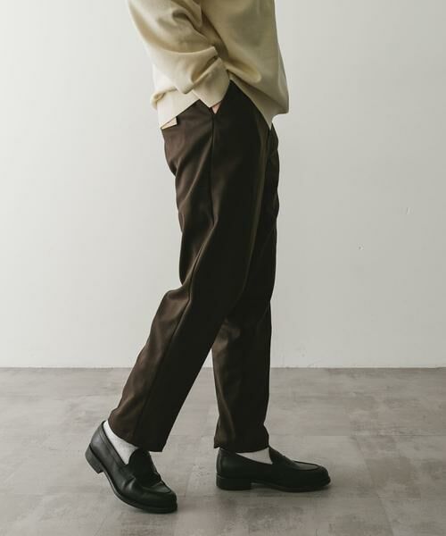 URBAN RESEARCH DOORS / アーバンリサーチ ドアーズ その他パンツ | ウールライクテーパードトラウザー | 詳細13