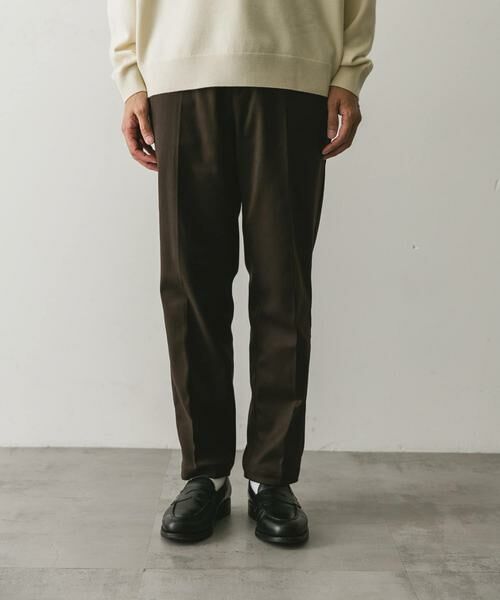 URBAN RESEARCH DOORS / アーバンリサーチ ドアーズ その他パンツ | ウールライクテーパードトラウザー | 詳細16