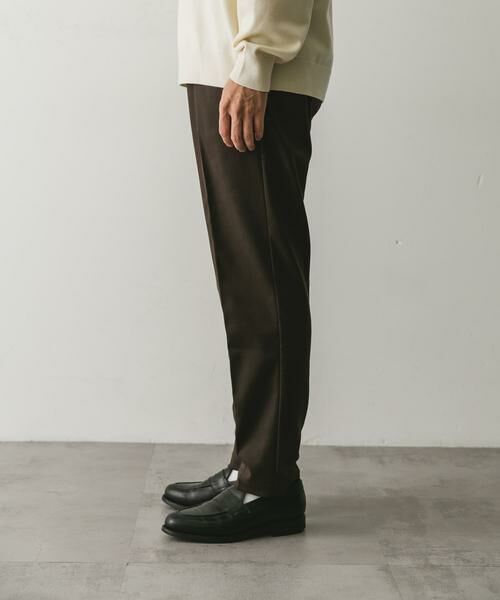 URBAN RESEARCH DOORS / アーバンリサーチ ドアーズ その他パンツ | ウールライクテーパードトラウザー | 詳細17