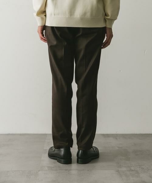 URBAN RESEARCH DOORS / アーバンリサーチ ドアーズ その他パンツ | ウールライクテーパードトラウザー | 詳細18