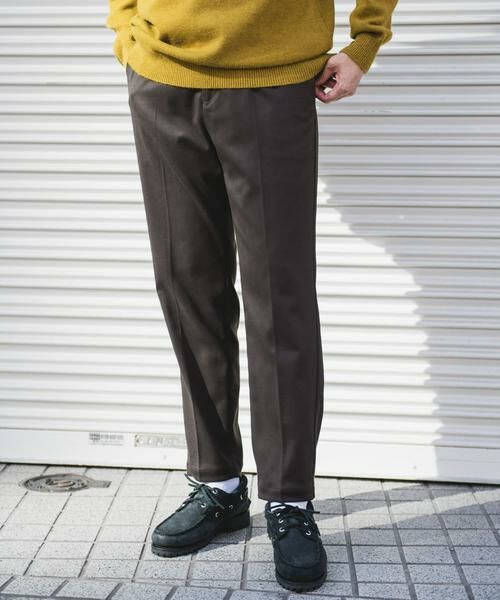URBAN RESEARCH DOORS / アーバンリサーチ ドアーズ その他パンツ | ウールライクテーパードトラウザー | 詳細3