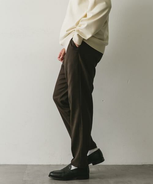 URBAN RESEARCH DOORS / アーバンリサーチ ドアーズ その他パンツ | ウールライクテーパードトラウザー | 詳細9