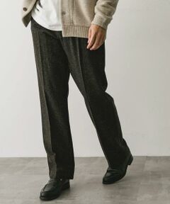 URBAN RESEARCH DOORS / アーバンリサーチ ドアーズ その他パンツ | ウールブレンドネップワンタックパンツ