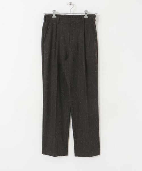 URBAN RESEARCH DOORS / アーバンリサーチ ドアーズ その他パンツ | ウールブレンドネップワンタックパンツ | 詳細19