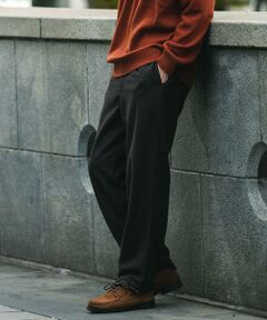 URBAN RESEARCH DOORS / アーバンリサーチ ドアーズ その他パンツ | ウールブレンドヘリンボーンタックパンツ