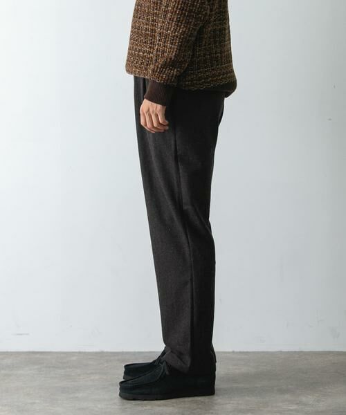 URBAN RESEARCH DOORS / アーバンリサーチ ドアーズ その他パンツ | ウールブレンドヘリンボーンタックパンツ | 詳細14