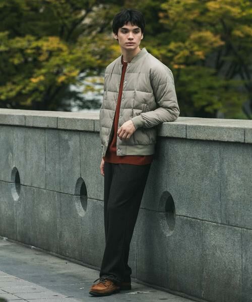 URBAN RESEARCH DOORS / アーバンリサーチ ドアーズ その他パンツ | ウールブレンドヘリンボーンタックパンツ | 詳細5