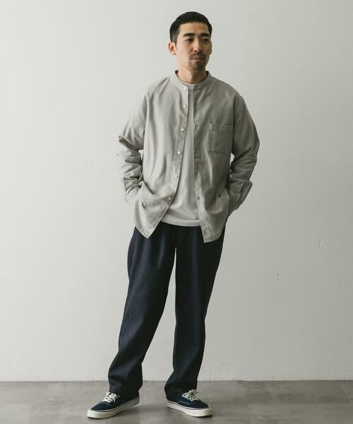 URBAN RESEARCH DOORS / アーバンリサーチ ドアーズ その他パンツ | ウールブレンドヘリンボーンタックパンツ | 詳細27