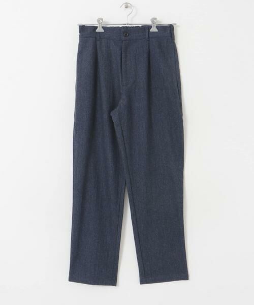 URBAN RESEARCH DOORS / アーバンリサーチ ドアーズ その他パンツ | ウールブレンドヘリンボーンタックパンツ | 詳細28