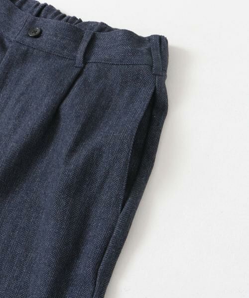 URBAN RESEARCH DOORS / アーバンリサーチ ドアーズ その他パンツ | ウールブレンドヘリンボーンタックパンツ | 詳細30