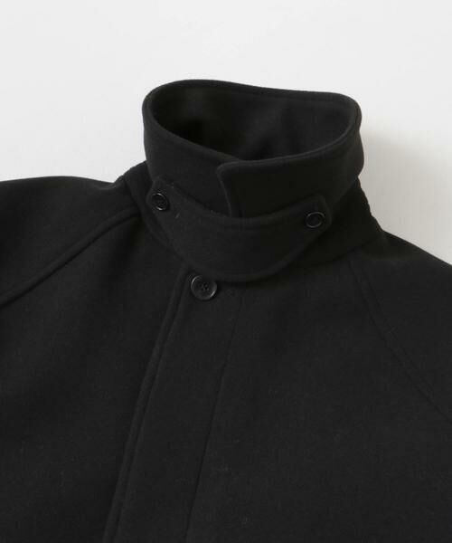 URBAN RESEARCH DOORS / アーバンリサーチ ドアーズ ステンカラーコート | ニットメルトン パデット バルマカンコート | 詳細24