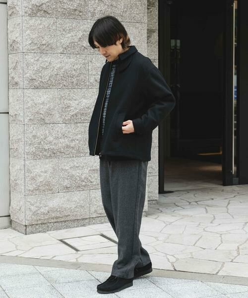 URBAN RESEARCH DOORS / アーバンリサーチ ドアーズ ブルゾン | ウールメルトンジップブルゾン | 詳細18