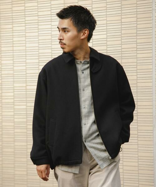 URBAN RESEARCH DOORS / アーバンリサーチ ドアーズ ブルゾン | ウールメルトンジップブルゾン | 詳細2
