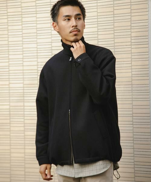 URBAN RESEARCH DOORS / アーバンリサーチ ドアーズ ブルゾン | ウールメルトンジップブルゾン | 詳細7