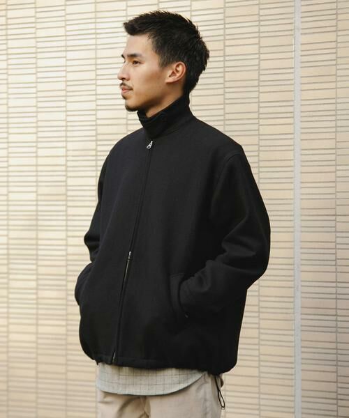 URBAN RESEARCH DOORS / アーバンリサーチ ドアーズ ブルゾン | ウールメルトンジップブルゾン | 詳細8