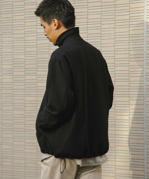 URBAN RESEARCH DOORS / アーバンリサーチ ドアーズ ブルゾン | ウールメルトンジップブルゾン | 詳細9