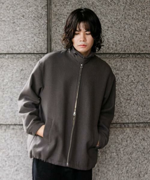 URBAN RESEARCH DOORS / アーバンリサーチ ドアーズ ブルゾン | ウールメルトンジップブルゾン | 詳細24