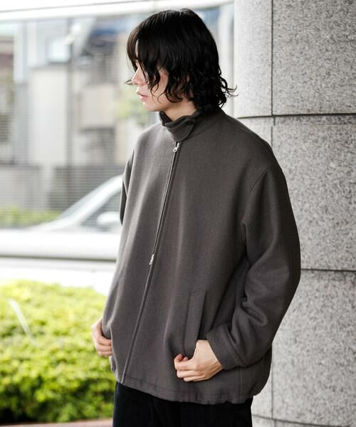 URBAN RESEARCH DOORS / アーバンリサーチ ドアーズ ブルゾン | ウールメルトンジップブルゾン | 詳細25
