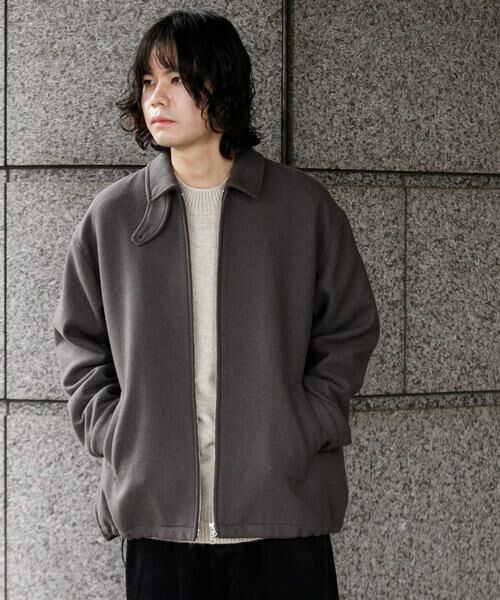 URBAN RESEARCH DOORS / アーバンリサーチ ドアーズ ブルゾン | ウールメルトンジップブルゾン | 詳細28