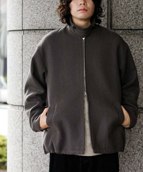 URBAN RESEARCH DOORS / アーバンリサーチ ドアーズ ブルゾン | ウールメルトンジップブルゾン | 詳細29