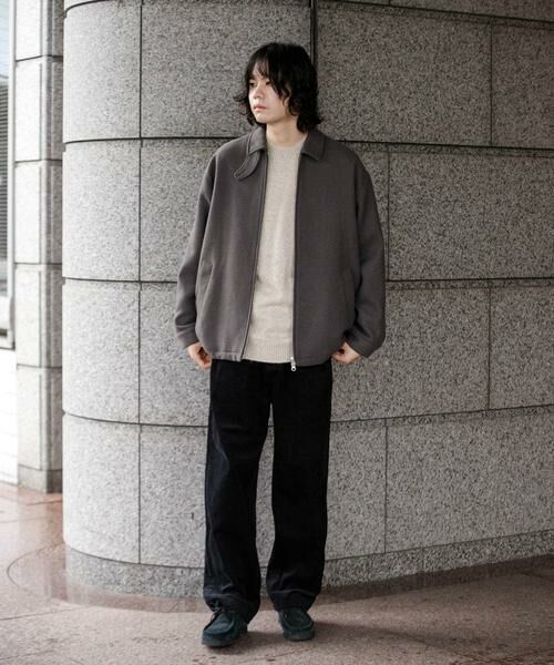 URBAN RESEARCH DOORS / アーバンリサーチ ドアーズ ブルゾン | ウールメルトンジップブルゾン | 詳細30