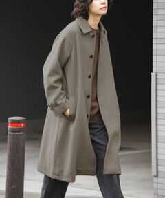 URBAN RESEARCH DOORSライナー付 ステンカラーコート セール】ウールメルトンステンカラーコート（ステンカラーコート