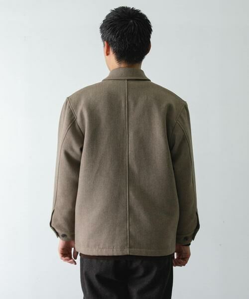 URBAN RESEARCH DOORS / アーバンリサーチ ドアーズ その他アウター | ウールブレンドハリントンジャケット | 詳細12