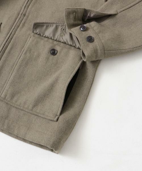 URBAN RESEARCH DOORS / アーバンリサーチ ドアーズ その他アウター | ウールブレンドハリントンジャケット | 詳細16