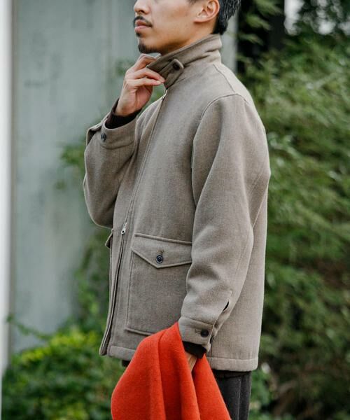 URBAN RESEARCH DOORS / アーバンリサーチ ドアーズ その他アウター | ウールブレンドハリントンジャケット | 詳細5