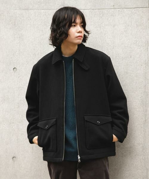 URBAN RESEARCH DOORS / アーバンリサーチ ドアーズ その他アウター | ウールブレンドハリントンジャケット | 詳細20