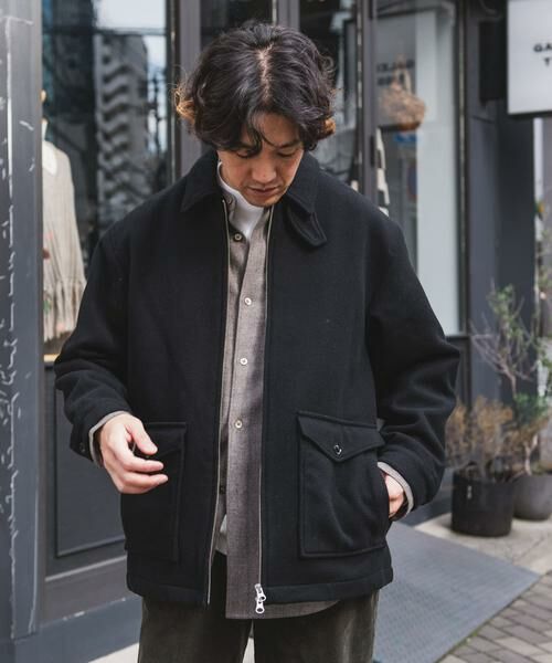 URBAN RESEARCH DOORS / アーバンリサーチ ドアーズ その他アウター | ウールブレンドハリントンジャケット | 詳細29