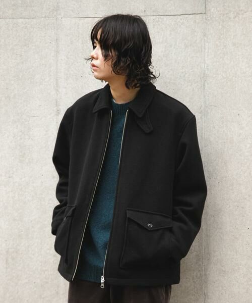 URBAN RESEARCH DOORS / アーバンリサーチ ドアーズ その他アウター | ウールブレンドハリントンジャケット | 詳細21