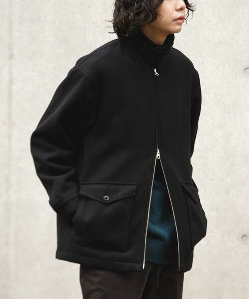 URBAN RESEARCH DOORS / アーバンリサーチ ドアーズ その他アウター | ウールブレンドハリントンジャケット | 詳細22