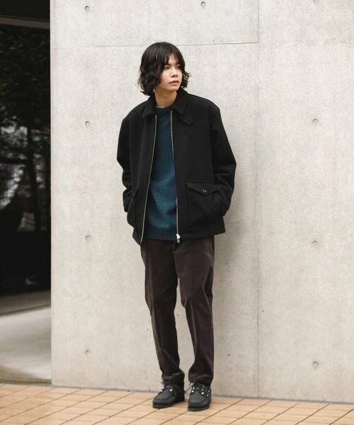 URBAN RESEARCH DOORS / アーバンリサーチ ドアーズ その他アウター | ウールブレンドハリントンジャケット | 詳細23