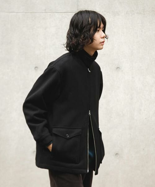 URBAN RESEARCH DOORS / アーバンリサーチ ドアーズ その他アウター | ウールブレンドハリントンジャケット | 詳細24