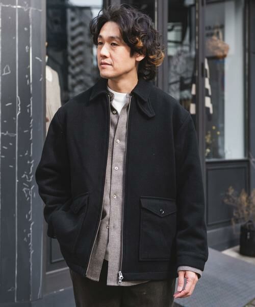 URBAN RESEARCH DOORS / アーバンリサーチ ドアーズ その他アウター | ウールブレンドハリントンジャケット | 詳細26