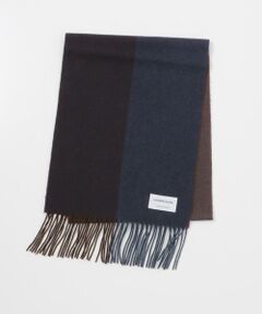 URBAN RESEARCH DOORS / アーバンリサーチ ドアーズ マフラー・ショール・スヌード・ストール | カシミヤブレンドパネルマフラー