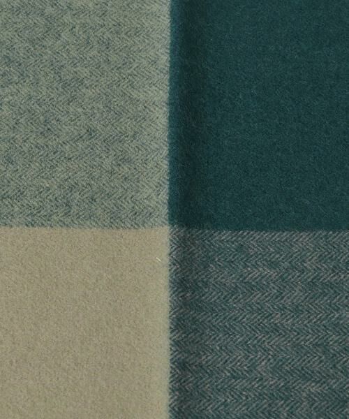 URBAN RESEARCH DOORS / アーバンリサーチ ドアーズ マフラー・ショール・スヌード・ストール | カシミヤブレンドパネルマフラー | 詳細2